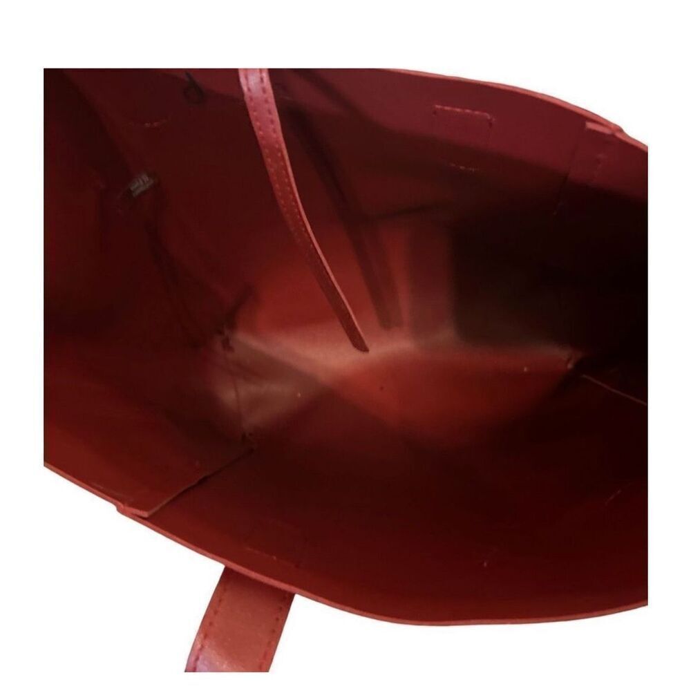 Large Red Tote - Picture 4 of 5